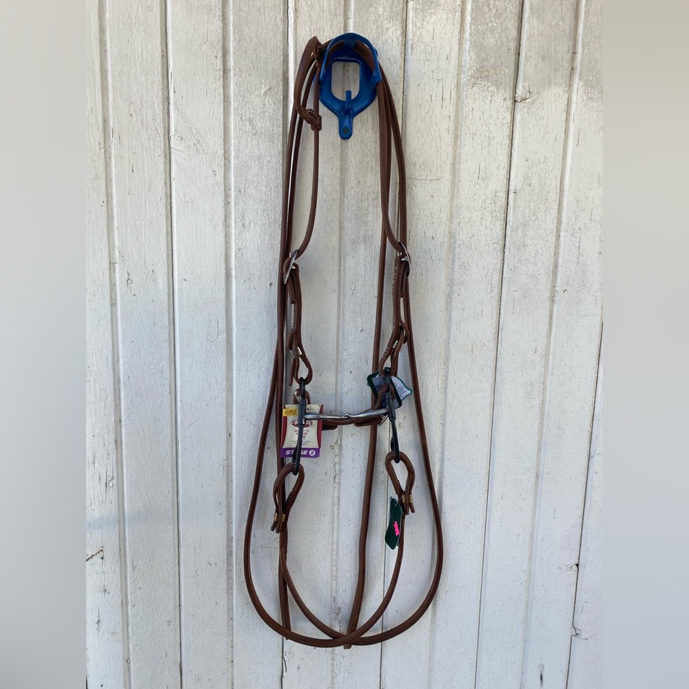 Teardrop snaffle complete headstall
